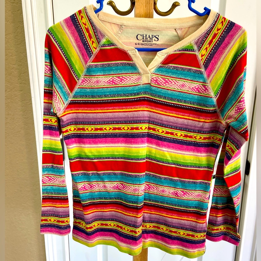 Chaps long sleeve t shirt